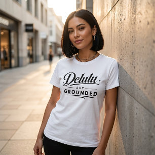 Triblenda Camiseta divertida y estética Delulu pero con los