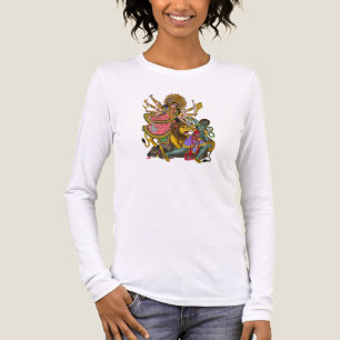 Triblenda Camiseta Divina Durga Mahishasura