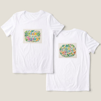 Triblenda Camiseta Ecológica – Flo Vibrante y Sostenible