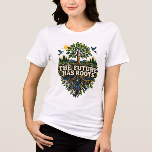 Triblenda Camiseta El Futuro Tiene Raíces