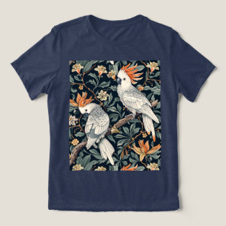 Triblenda Camiseta elegante de cacatúa