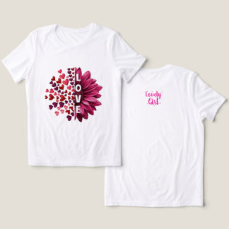 Triblenda Camiseta elegante de flores