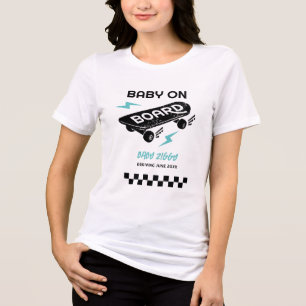 Triblenda Camiseta Embarazo a bordo