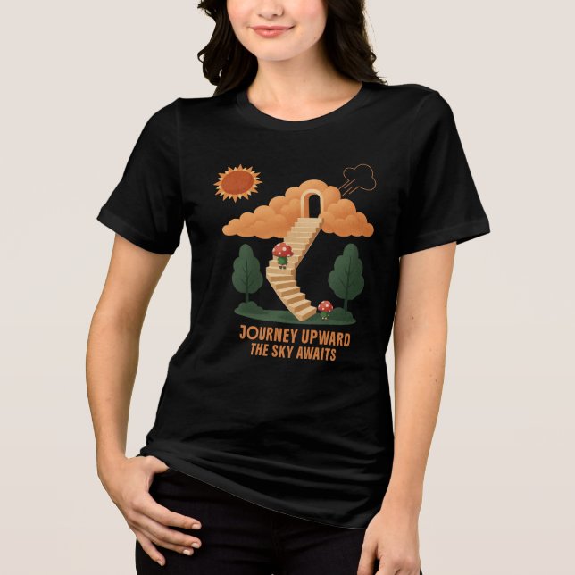 Triblenda Camiseta Escalera Mística (Anverso)