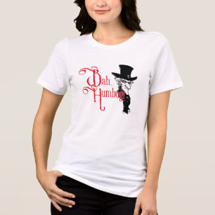 Triblenda Camiseta esencial Bah Humbug Scrooge