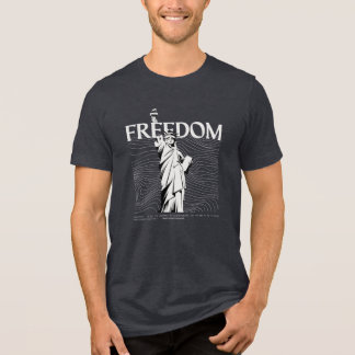 Triblenda Camiseta Estatua de la Libertad V2 – Viajar Libert
