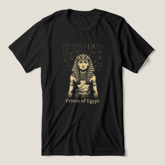 Triblenda Camiseta estilo Faraón Real del Príncipe de Egipto