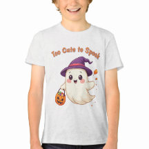 Camiseta fantasma de Halloween para niños y chicas