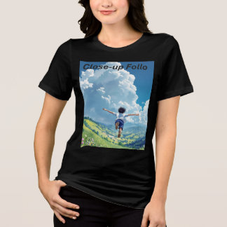 Triblenda Camiseta femenina Glide Dreamscape