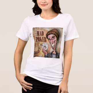 Triblenda Camiseta femenina Grunge Pazzo de MAD Poker 90
