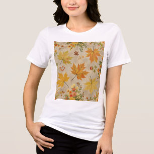 Triblenda Camiseta femenina que recuerda a la caída