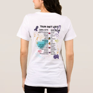 Triblenda Camiseta femenina Team Cherokee Unbreakable Tour (