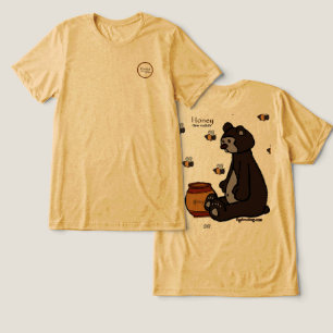 Triblenda Camiseta figdewdrop Honey Dew Nuthin Tri-Blend
