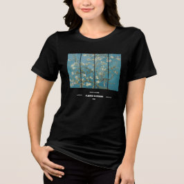 Triblenda Camiseta Flor de almendro de Vincent Van Gogh