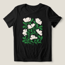 Triblenda Camiseta floral para mujer Sky Bloom