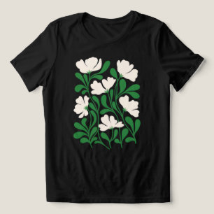 Triblenda Camiseta floral para mujer Sky Bloom