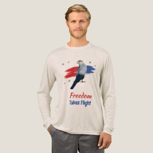 Triblenda Camiseta Freedom Takes Flight