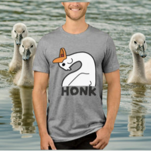 Triblenda Camiseta Funny Goose