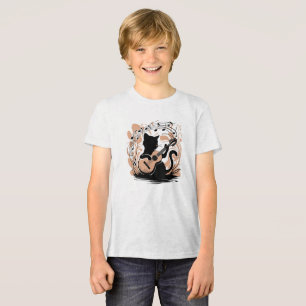 Triblenda Camiseta - Gato negro
