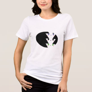 Triblenda Camiseta geométrica ligera con caras coloridas