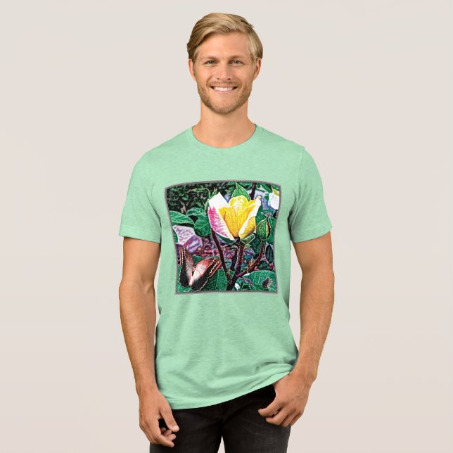 Triblenda Camiseta Golden Flame (Anverso Completa)