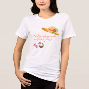 Triblenda Camiseta Gorra de verano Sunshines