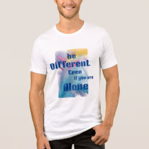 Camiseta gráfica abstracta de cita inspiradora par