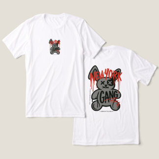 Triblenda Camiseta gráfica al estilo urbano "New York Gang"