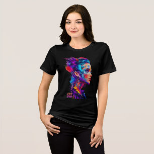 Triblenda Camiseta Gráfica Alternativa del Sistema de Salida