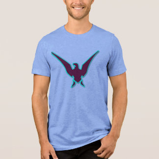Triblenda Camiseta gráfica de alto vuelo con pájaro - Libert