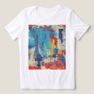 Triblenda Camiseta Gráfica de Arte Abstracto
