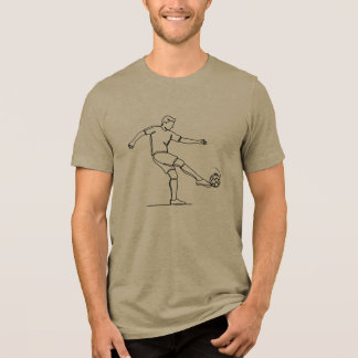 Triblenda Camiseta gráfica de arte de línea minimalista de f