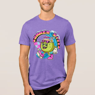 Triblenda Camiseta gráfica de coco con vibraciones de verano