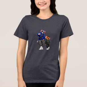 Triblenda Camiseta gráfica de estilo callejero Cool Cat y Mo