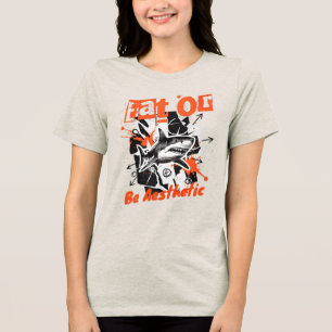 Triblenda Camiseta Gráfica de Estilo Fanzine Independiente