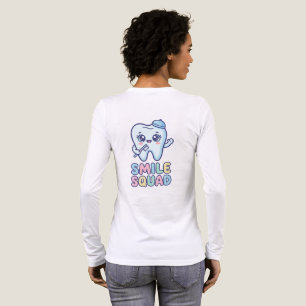 Triblenda Camiseta gráfica de humor dental