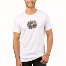 Camiseta gráfica de rollos de canela, rompecabezas