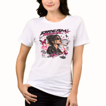 Camiseta gráfica de streetwear Cyber Y2K Sueña Más