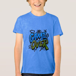 Triblenda Camiseta gráfica de videojuegos para niños 