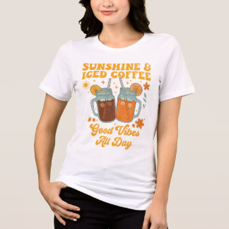 Triblenda Camiseta Gráfica Divertida para Amantes del Café d