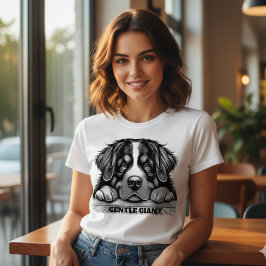 Triblenda Camiseta gráfica estética para mujer Gentle Giant