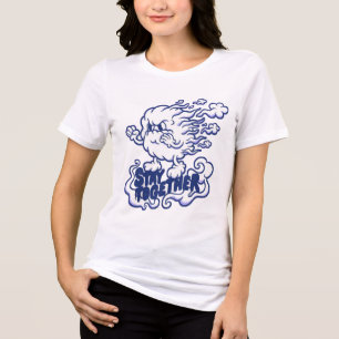 Triblenda Camiseta gráfica linda para mujeres y chicas adole