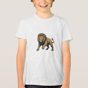 Triblenda Camiseta Gráfica Majestad León Fiero
