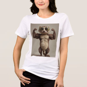 Triblenda Camiseta Gráfica Minimalista – Fuerza Silenciosa