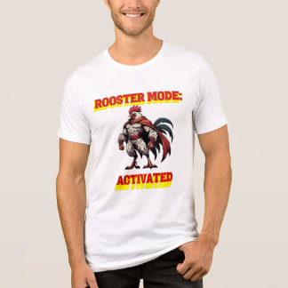 Triblenda Camiseta Gráfica Modo Gallo Activado