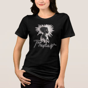 Triblenda Camiseta Gráfica Mujer Empoderada