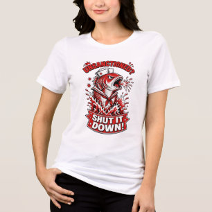 Triblenda Camiseta gráfica no sancionada Sailor Fish