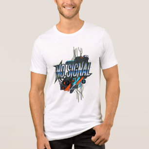 Triblenda Camiseta gráfica NO SIGNAL – Y2K Cyber Streetwear