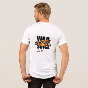 Triblenda Camiseta Gráfica Ojos de Tigre Audaz Salvaje desde