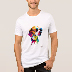 Triblenda Camiseta gráfica para hombre ADOM "Mantén Vibrante